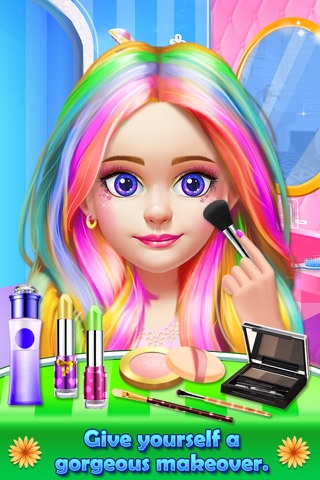 Kids Summer Salon - Girls Dress Up & Makeup screenshot 2