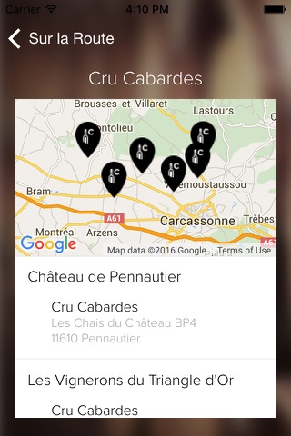 Route du Cassoulet screenshot 2