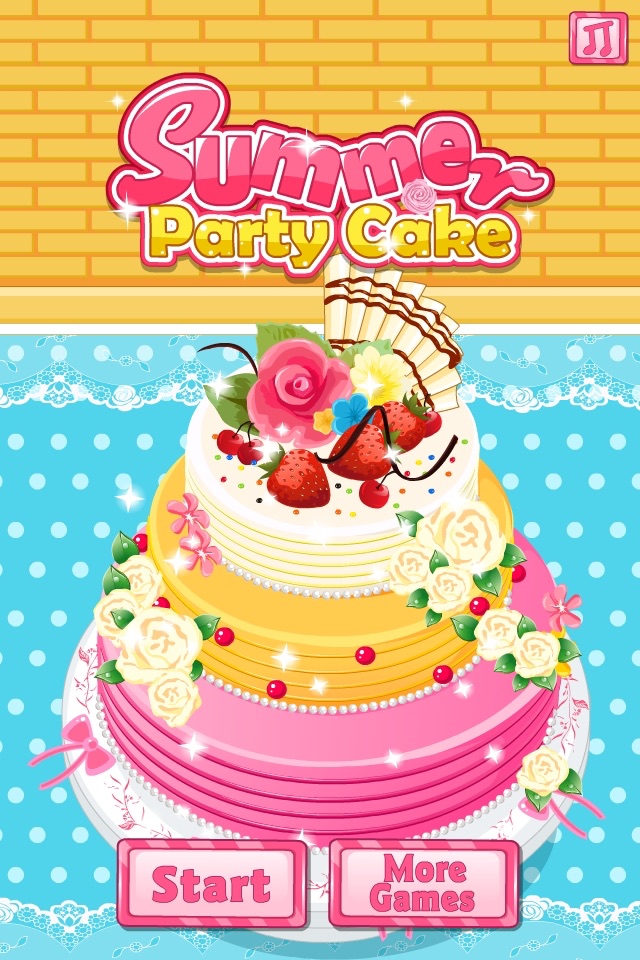 Summer Party Cake - Cooking games for free screenshot 4