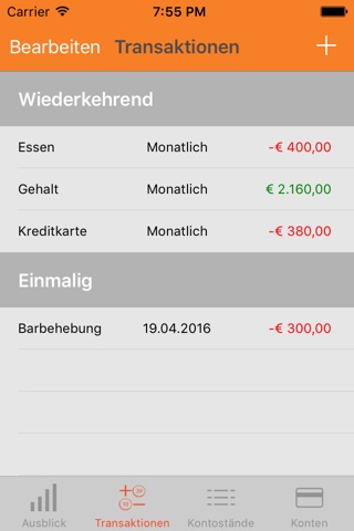 Money Forecast: CashFlow screenshot 3