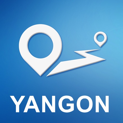 Yangon, Burma Offline GPS Navigation & Maps icon