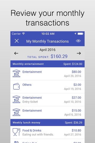 Budget List - Simple expense tracker screenshot 4