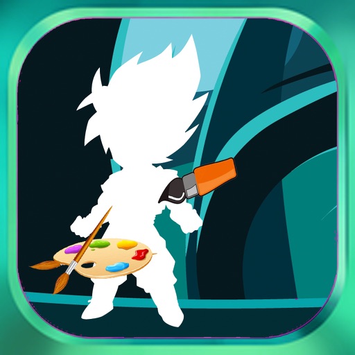 Paint Book Game Dragon Ball Z Cartoons Edition icon
