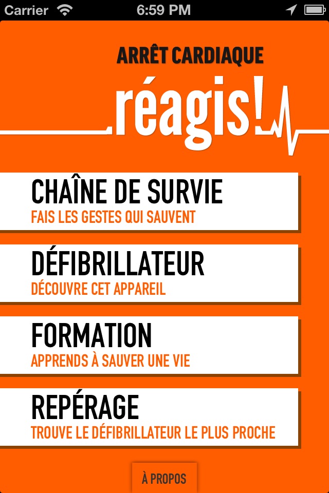 réagis! screenshot 2