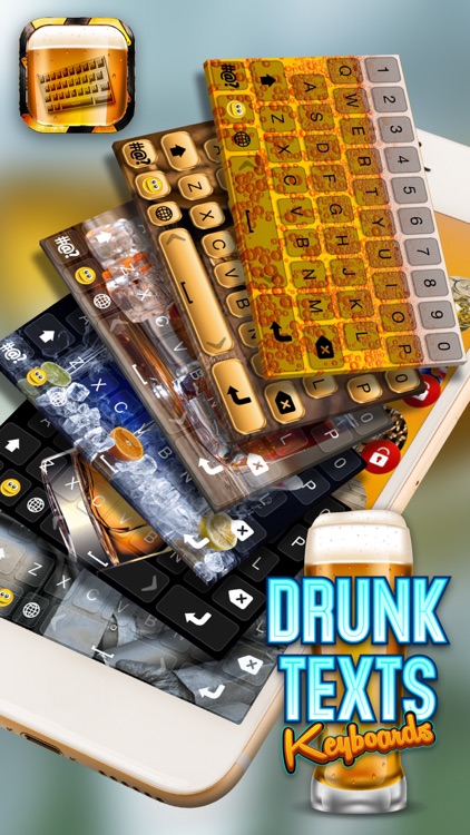 Drunk Texts Keyboard - Drunk'n'Typing SMS Savior App