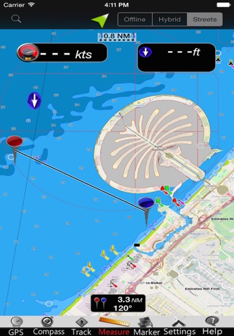 Dubai GPS Nautical Charts screenshot 4