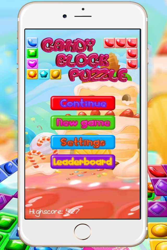 Candy Block Mania - A Cute And Addictive Puzzle Game for kids screenshot 3