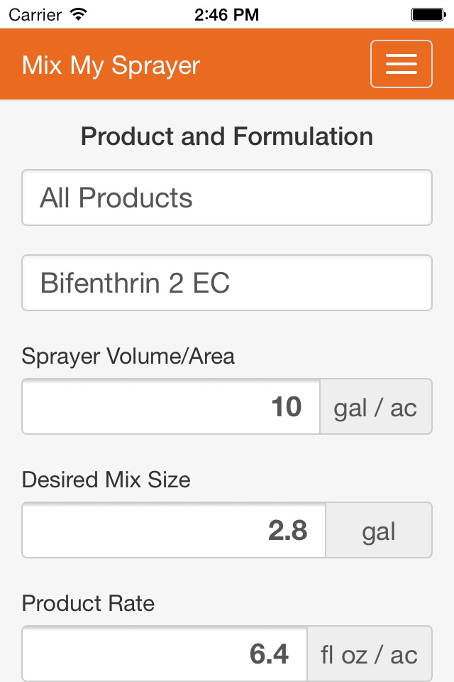 Mix My Sprayer screenshot 3