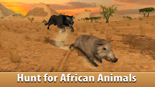 Black Wild Panther Simulator 3D Full - Be a wild cat in anim(圖2)-速報App