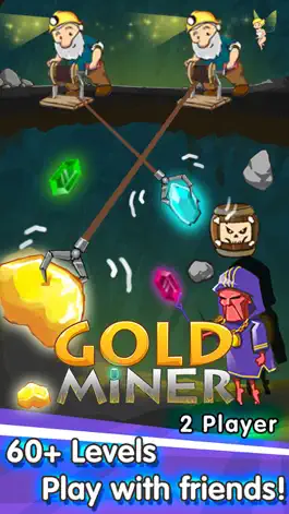 Game screenshot Gold Miner—2 Player Games & Classic Pocket Mine Digger Adventure(Free+Online) hack