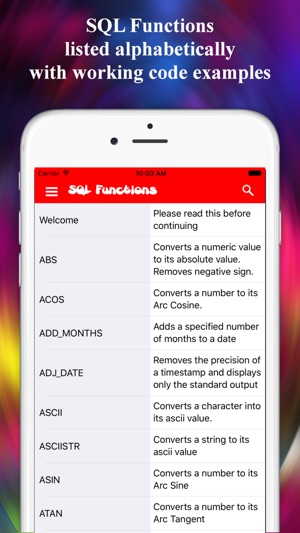 SQL Functions Reference Free