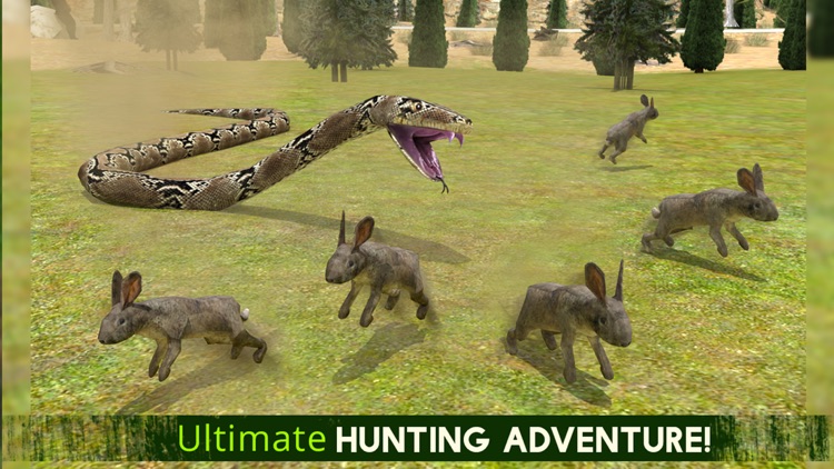 Real Flying Snake Attack Simulator: Hunt Wild-Life Animals in Forest screenshot-3