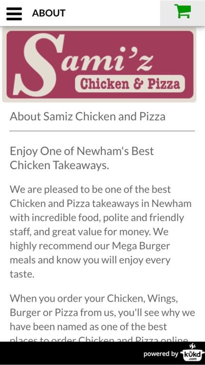 Samiz Chicken And Pizza Takeaway screenshot-3