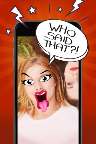 Angry Face Maker Comic Sticker App screenshot 4