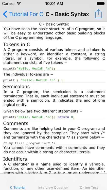 Tutorial for C screenshot-3