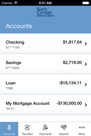 North Georgia National Bank screenshot 3