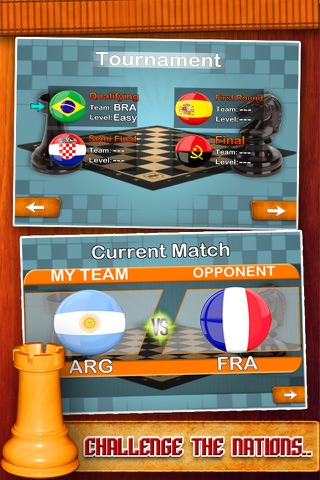 Real Chess Masters - Easy chess checker board with two player and tournament game mode screenshot 3