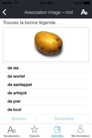 Rosetta Stone Dutch Vocabulary screenshot 2