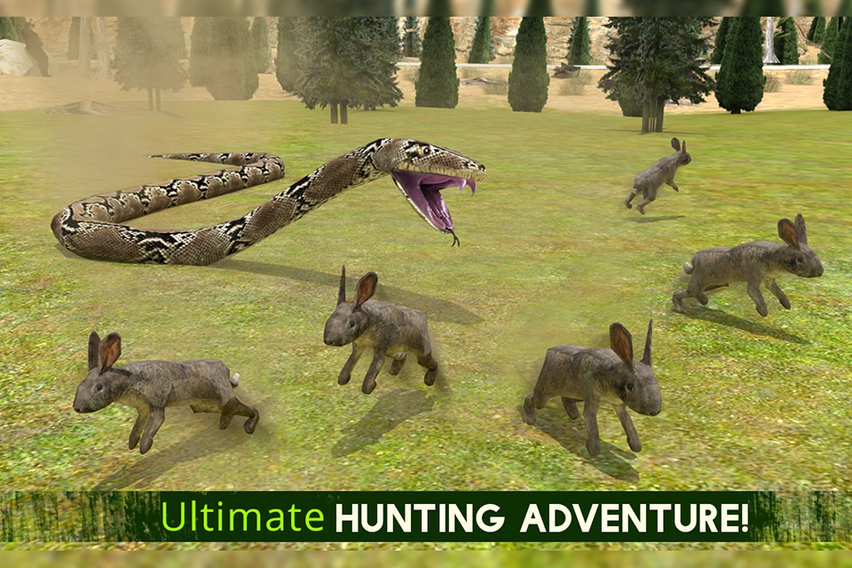 Real Flying Snake Attack Simulator: Hunt Wild-Life Animals in Forest screenshot 4