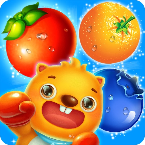 Super Fruits Crush Mania - Amazing Fruits Magic Wizard Free Games iOS App