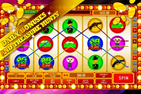 Criminal Slot Machine: Better chances to win italian treats by playing the Mafia Poker screenshot 3