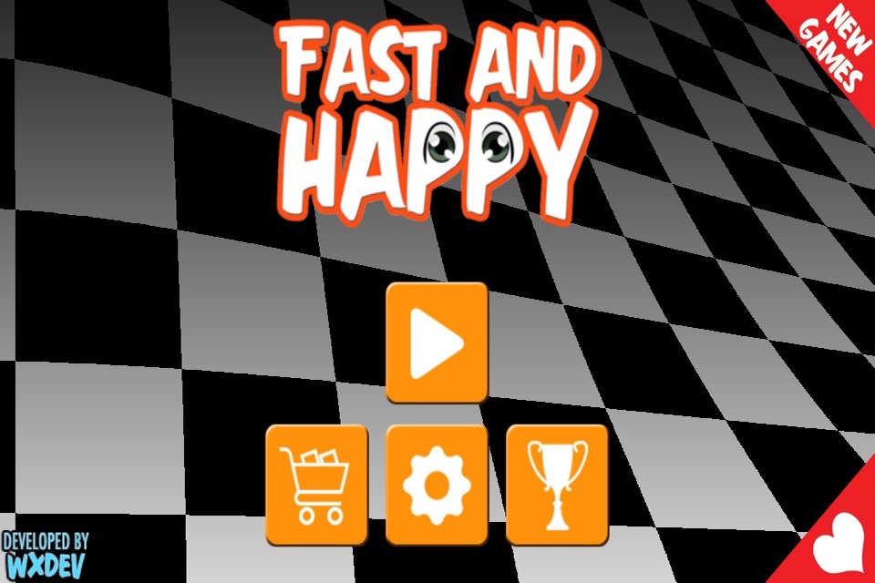 Fast and Happy - Fun drag racing game screenshot 2