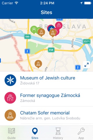 Bratislava Jewish Guide screenshot 2