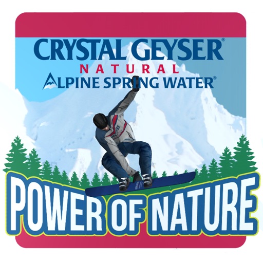 Crystal Geyser Alpine Spring Water - Power of Nature Icon
