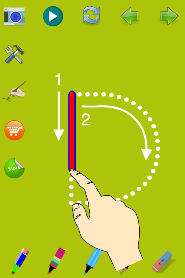 Trace Letters Wizard, Capital screenshot 4
