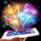 Fireworks: Augmented reality game. Celebrate!