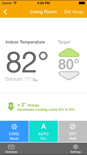 EnergyHub Thermostat(圖2)-速報App