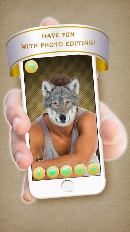 Animal Face Photo Booth - Morph & Blend Your Pics With Wild Animals Head.s screenshot-4