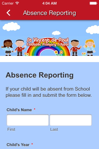 St Vincent de Paul Catholic Primary School screenshot 3