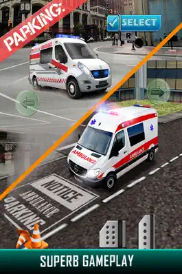 Game screenshot Ambulance Emergency Parking 3D - Real Heavy Car Driving Test Critical Mission hack