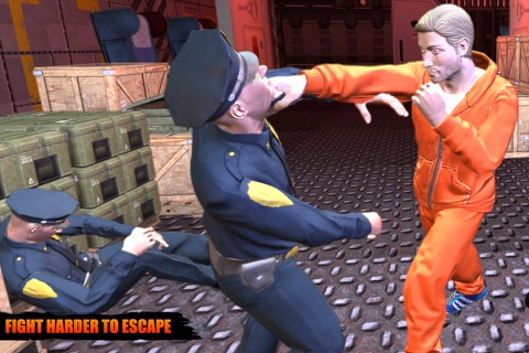 Police Airplane Prison Escape screenshot 4