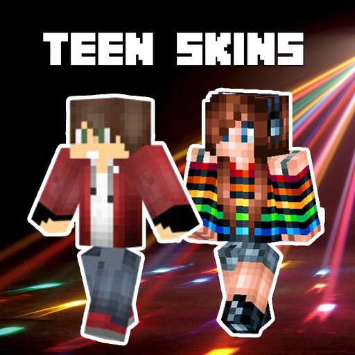 Teen Skins for Minecraft PE iOS App
