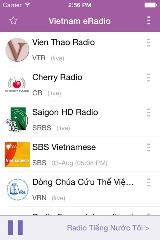 Vietnam eRadio screenshot 2