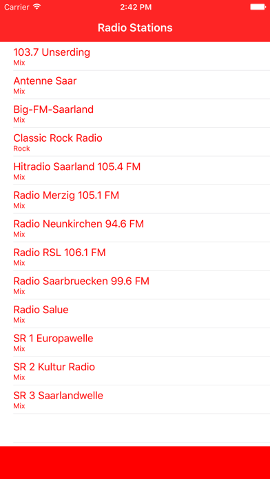 How to cancel & delete Radio Saarland FM - Live online Musik Stream von deutschen Radiosender hören from iphone & ipad 1