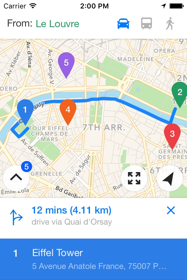 Relay – Multiple Location Maps screenshot 4