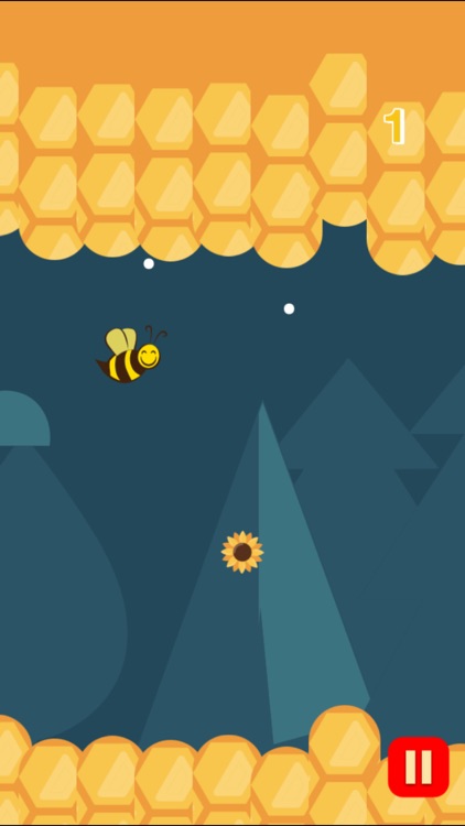 Bee's Quest - Flappy Style screenshot-3