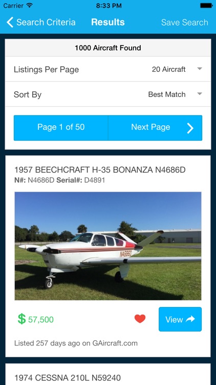 GAircraft Search Pro