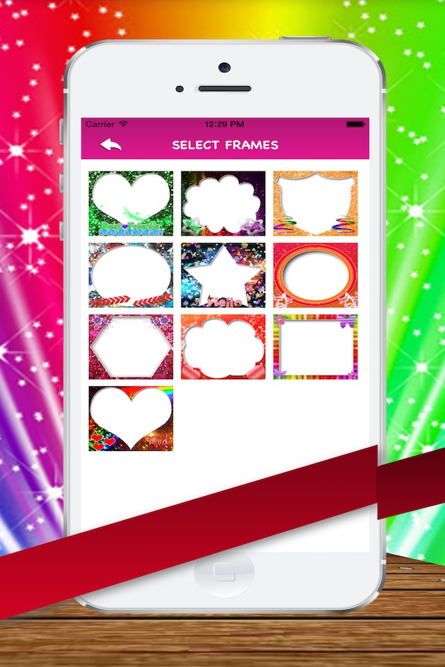 Amazing Glitter  photo Frames screenshot 3