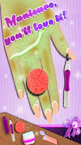 Nail Salon -Girl Make up Makeover Dress up Fashionのおすすめ画像5