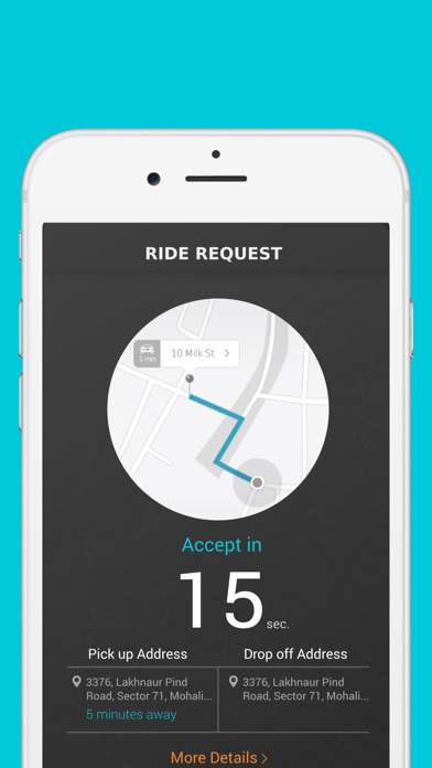 AnyWhereRide Driver screenshot 2