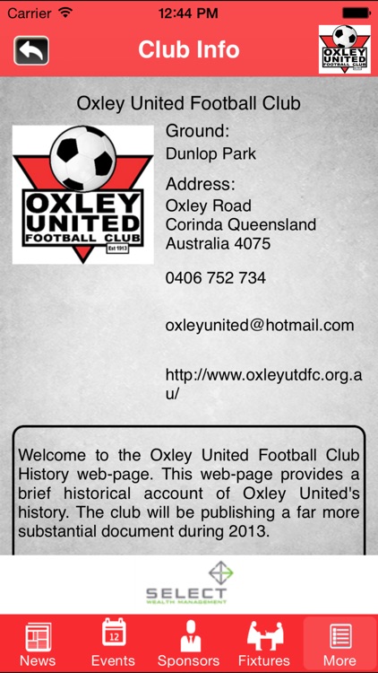 Oxley United Football Club