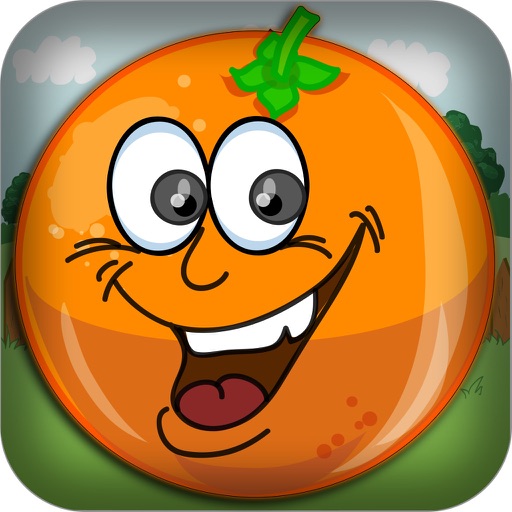 Orange Falling Blitz - Don't Drop The Fruit Survival Game LX Icon