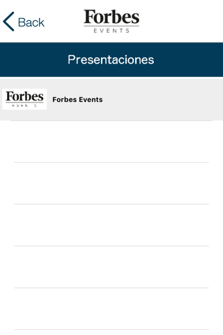 Forbes Events screenshot 2
