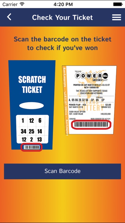 Texas Lottery Official App