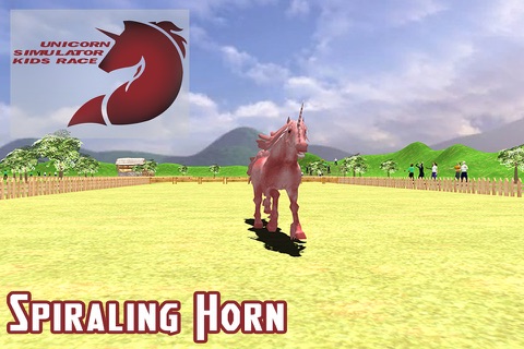 Unicorn Simulator Kids Race 3D screenshot 3