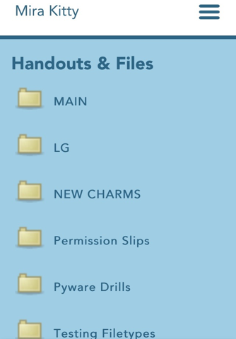 Charms Blue – Student App screenshot 4